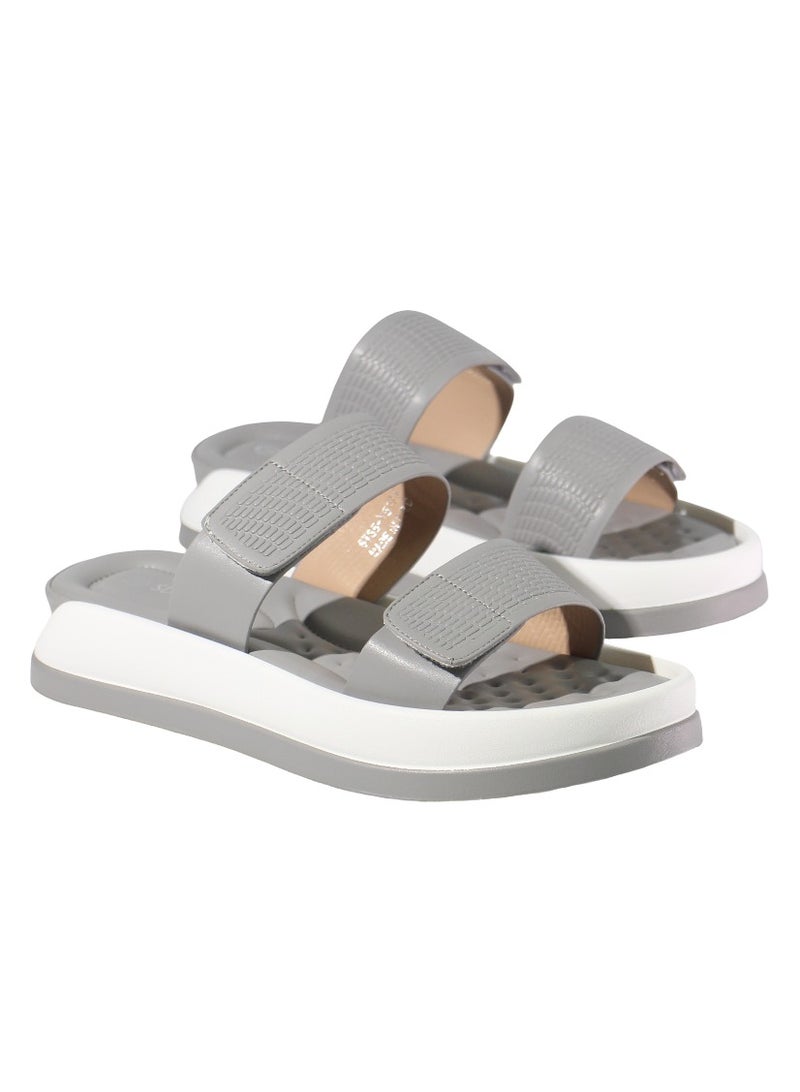 SD.Felano SD Felano Women's Slip-On Platform Sandals | Lightweight Open Toe Slides for Women & Girls | Comfortable Cushioned Summer Footwear for Travel, Beach & Daily Wear - Image 1