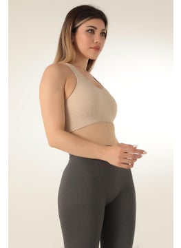 DoReMi Seamless Knitted Cross Strap Bustier  - Image 1