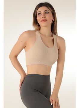 DoReMi Seamless Knitted Cross Strap Bustier  - Image 5