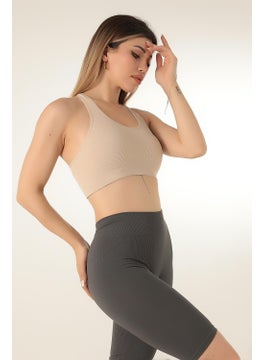 DoReMi Seamless Knitted Cross Strap Bustier  - Image 4