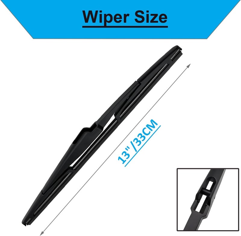 DAZOM 13" Rear Wiper Blade for Hyundai Santa Fe - Image 2