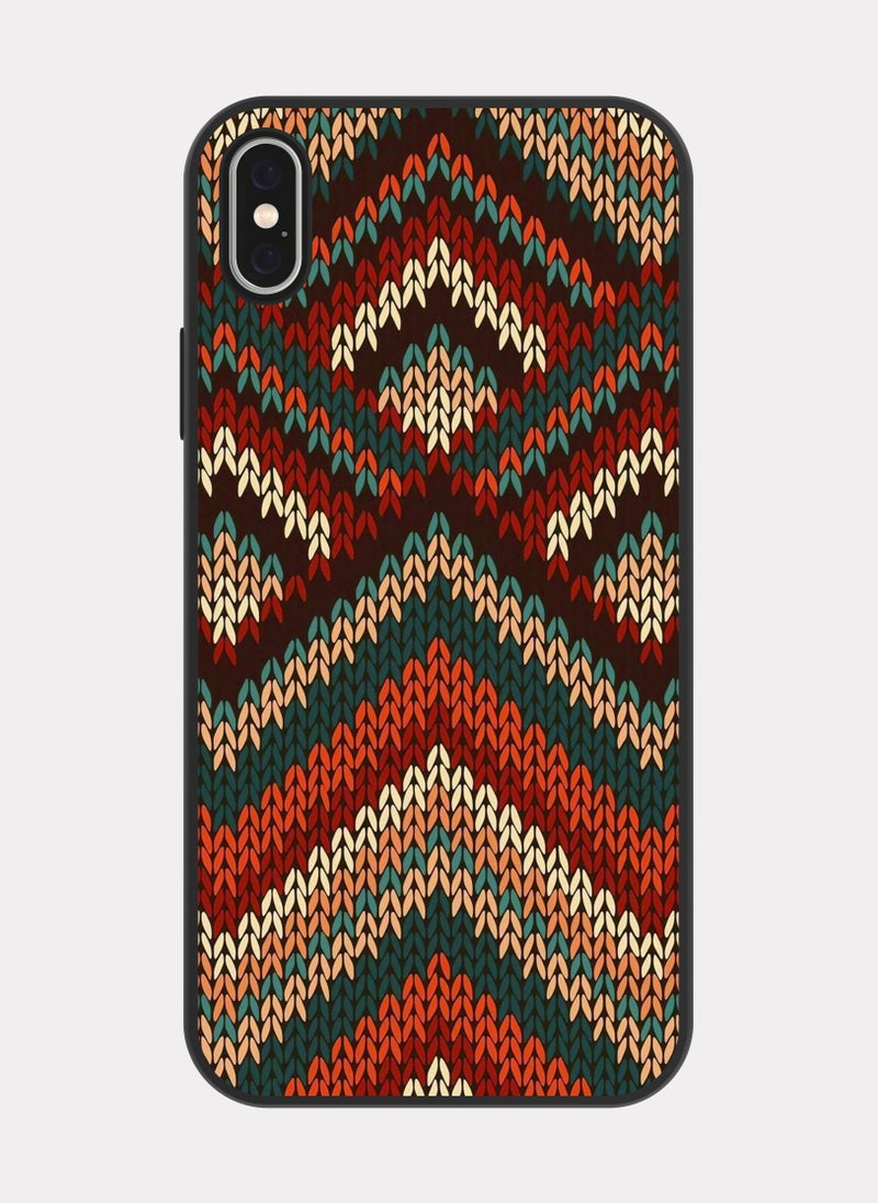 PXLAAT iPhone XS MAX case cover Canvas pattern - Image 1