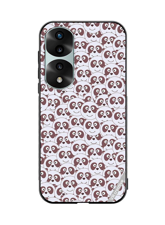 VR CREATIVE Protective Case Cover For Honor 70 Pro plus Children With Funny Panda Design Multicolour - Image 1
