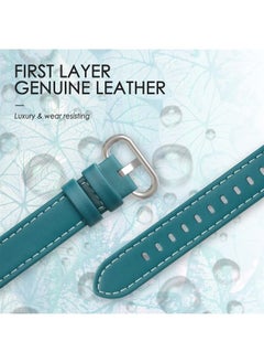 SWEES Leather Band Compatible for Apple Watch 38mm 40mm 41mm, Slim Thin Dressy Elegant Genuine Leather Strap Compatible for iWatch Series 8, 7, 6, 5, 4, 3, 2, 1, SE, Sport & Edition Women  - Image 2