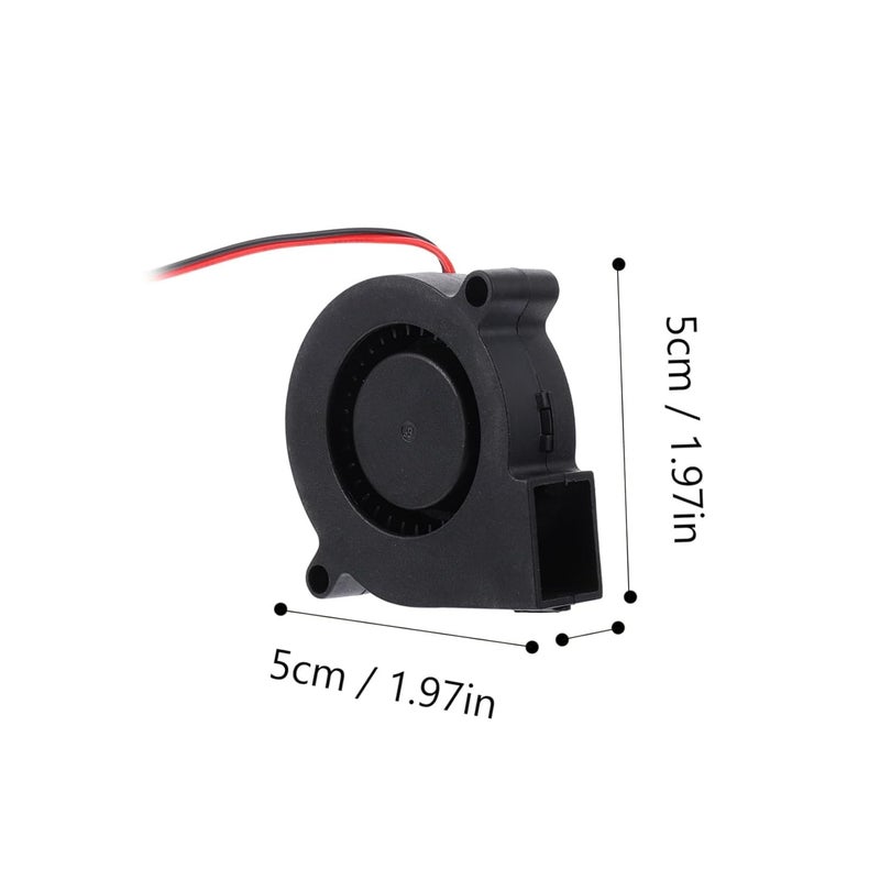 Angoily 3pcs Printer Cooling Fan Blower Compact Design for Cooling of Hot Ends Extruders Prints Construction for Performance - Image 2