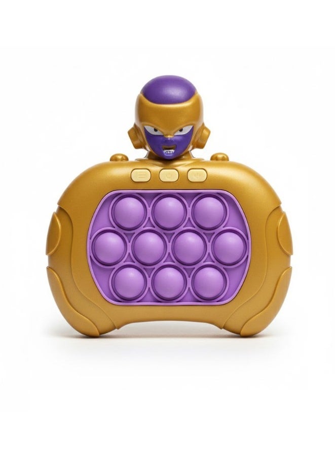 دراجون بول جولدن فريزا، لعبة الفقاعات المضيئة - وحدة تحكم ألعاب الفقاعات، لعبة ألغاز سريعة، لعبة دفع الفقاعات لتخفيف التوتر للكبار والأطفال، 4 أوضاع - Image 1