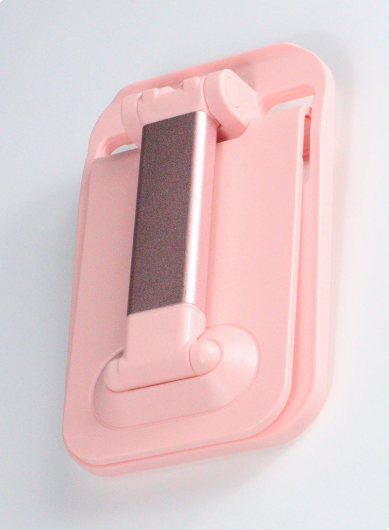 دولتري حامل الهاتف والكمبيوتر اللوحي القابل للطي (وردي) - Image 4