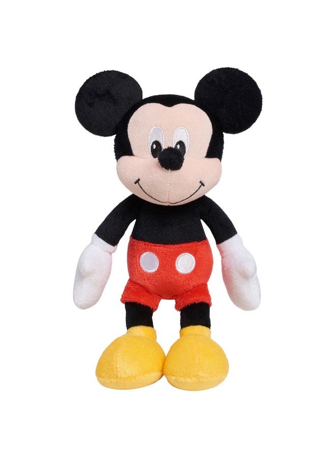 Just Play Disney Junior Mickey Mouse Bean Plush Mickey Mouse Stuffed Animal, Kids Toys for Ages 2 Up by Just Play - Image 1