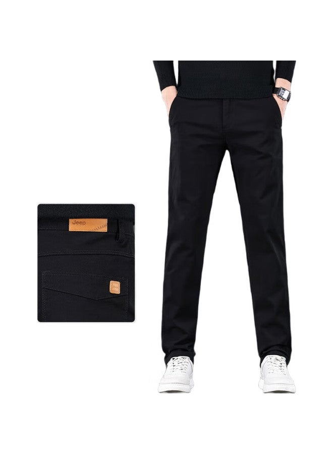 Jeep Premium Casual Pants For Men, Spring New Fashion Trendy Versatile High-End Straight-Leg Trousers, Men'S Pants - Image 3