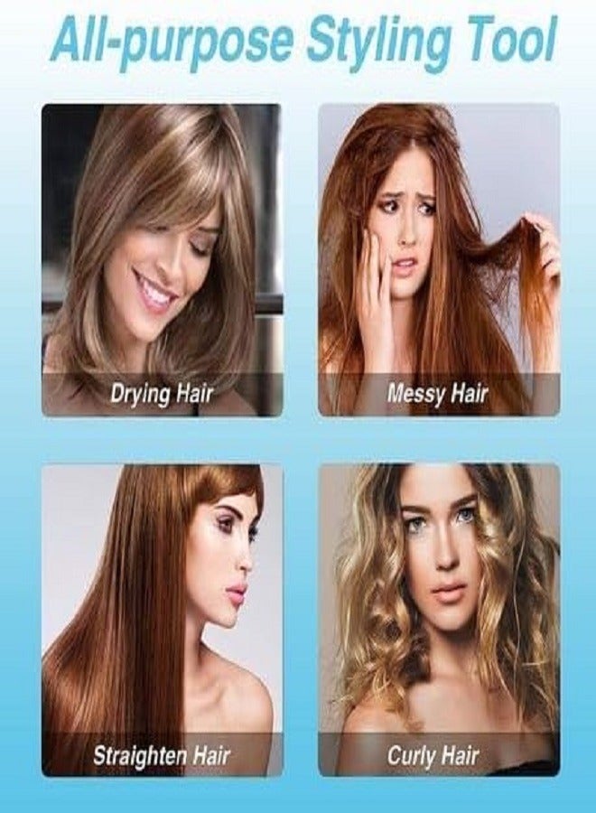 DSP One-Step Hot Air Brush Hair Dryer & Straightener & Comb & Curler All-in-One - Image 4