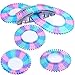 SCKTYZS 96 PCS Flexible Tracks Race Tracks Supplementary Set 4 Colors Magic Road Race Tracks Toys 360 Rotating Flexible Train Track - Image 2