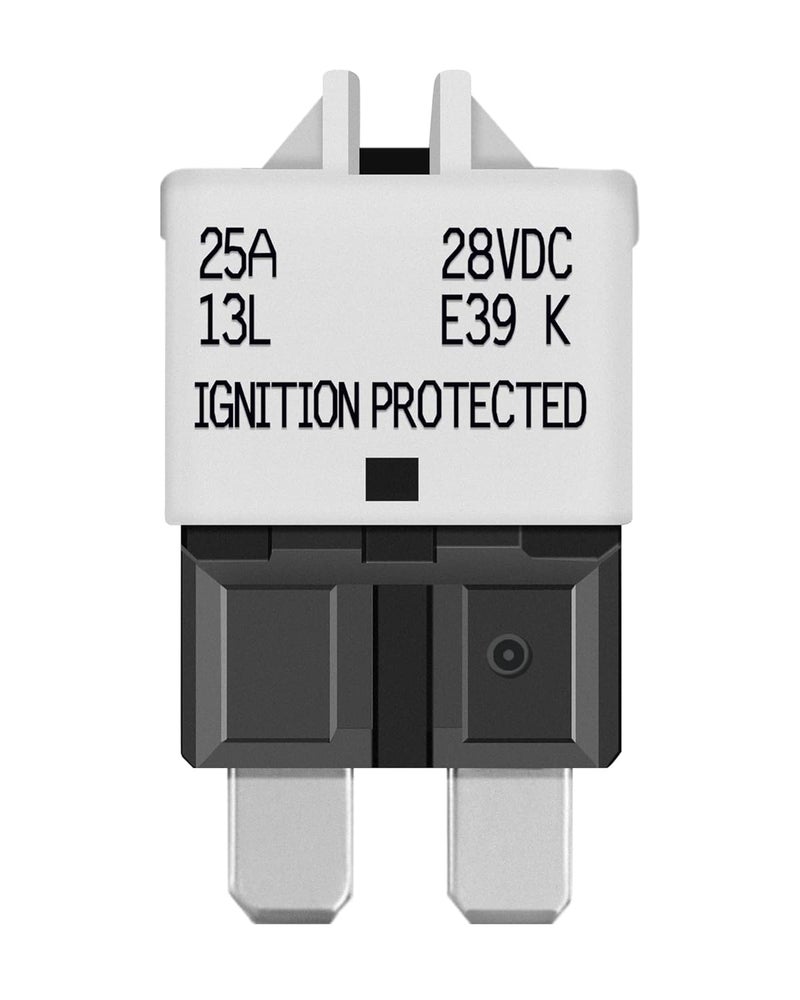 LENKRAD Automotive 25 Amp ATC/ATO Resettable Fuse 25A Manual Reset Standard Blade 25Amp Fuses Manual-Reset Circuit Breaker 25A for Car Truck RV Marine Boat Trolling Motorhome, 5 Pack - Image 5