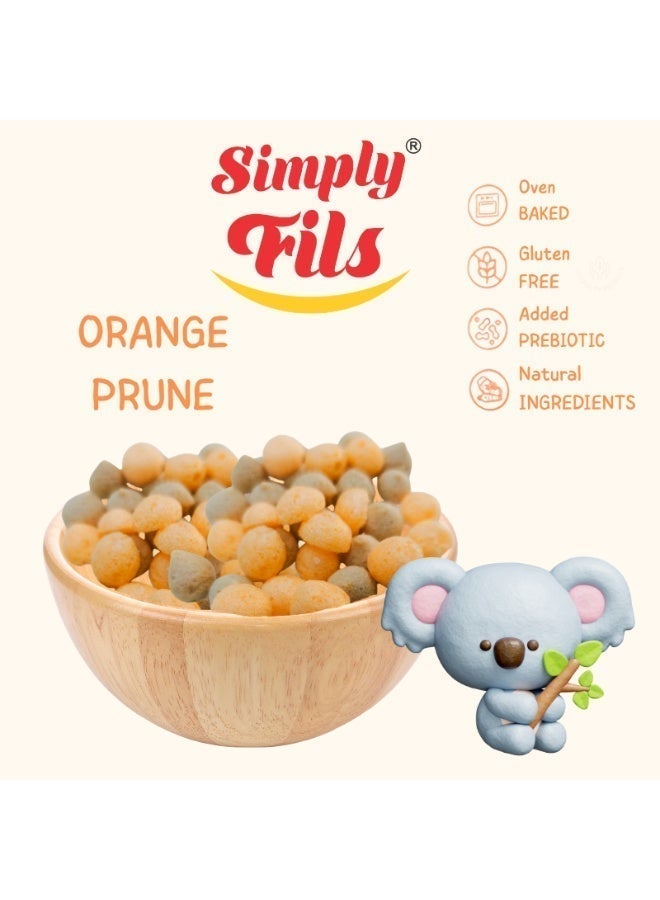 Simply Fils قطرات فواكه ذائبة برتقالية وخوخ - Image 3