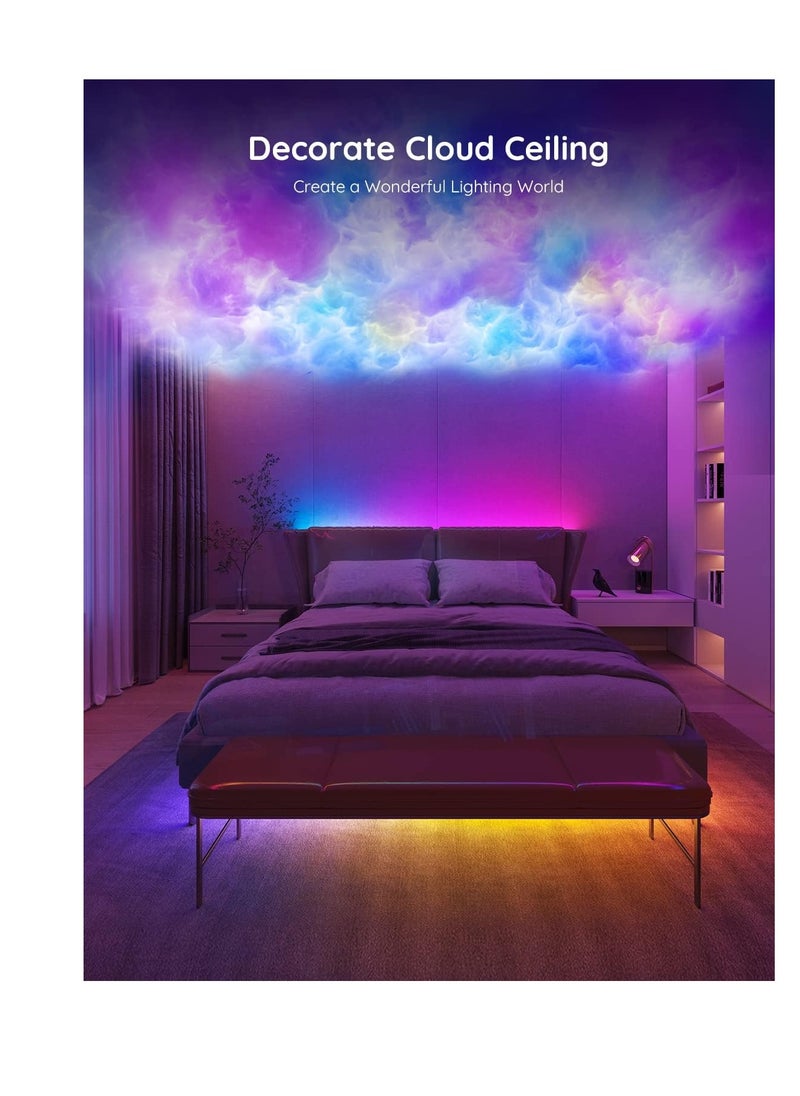 Govee - Govee RGBIC LED strip lights smart LED lights for bedroom bluetooth LED lights app control DIY multiple colors on one line color changing LED strip lighting music sync decor 16.4ft - Image 1