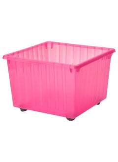Zaboon Storage Crate With Castors, Light Pink, 39X39 Cm  - Image 1