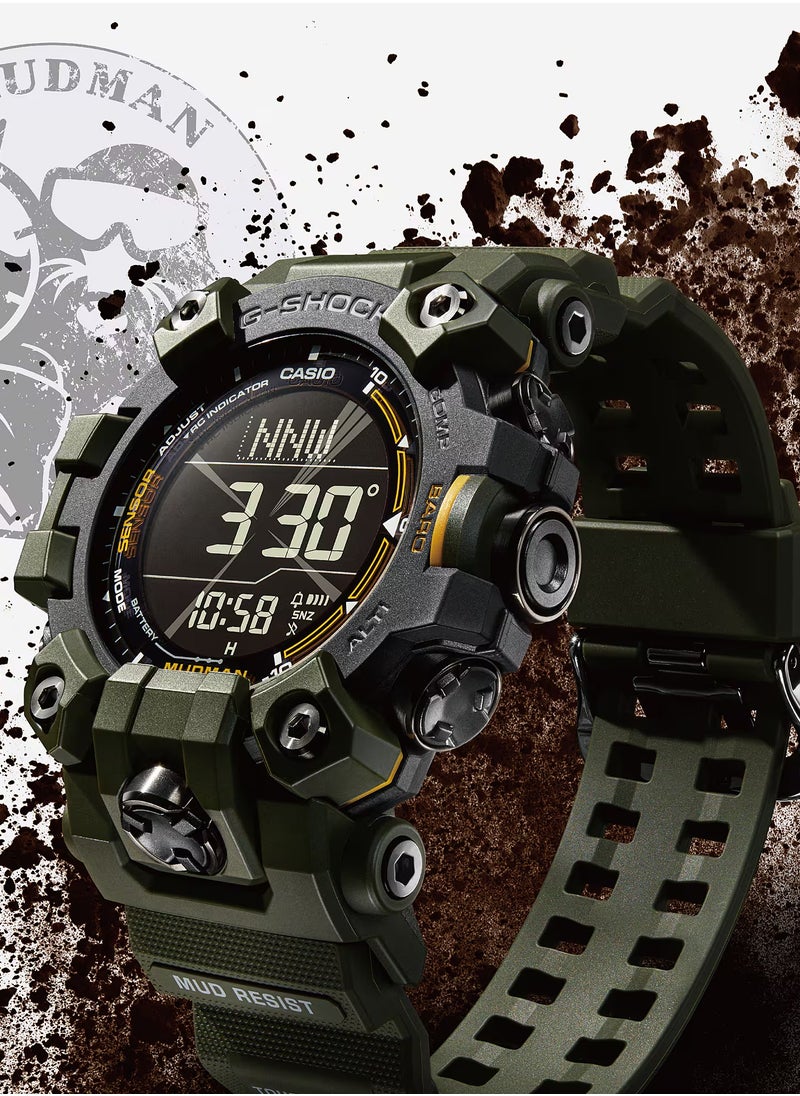 G-SHOCK Mudman Digital Resin Band Watch GW-9500-3DR  - Image 2