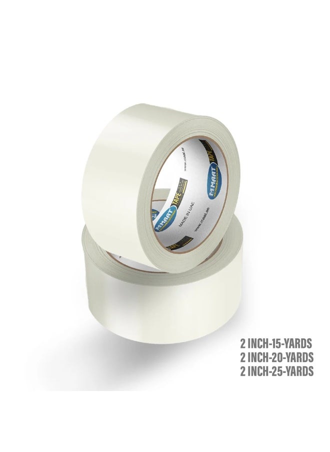 MAAT 2" Width | MAAT Masking Tape 2 Inch | Heavy-Duty UAE-Made Tape for Painting, Carpentry & More  | 15Y, 20Y & 25Y  - Image 2