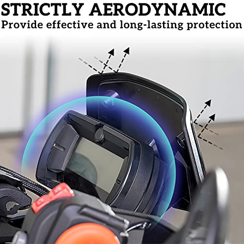 SAUTVS Carbon Fiber Pattern Plastic Gauge Spoiler Kit for Can-Am Ryker 600 900 Sport Rally All Models Accessories, Replace #219400818 - Image 3