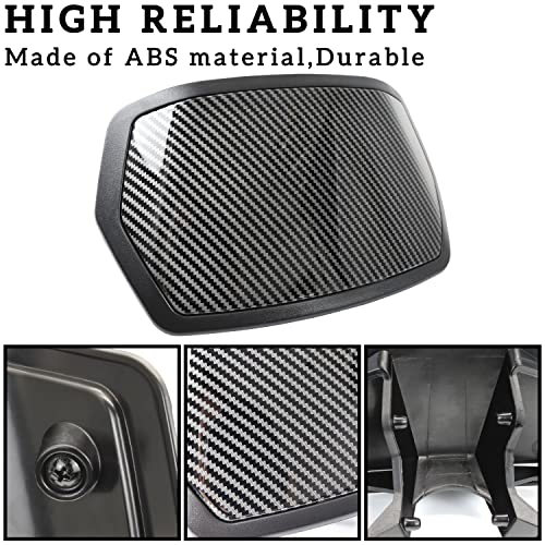 SAUTVS Carbon Fiber Pattern Plastic Gauge Spoiler Kit for Can-Am Ryker 600 900 Sport Rally All Models Accessories, Replace #219400818 - Image 4