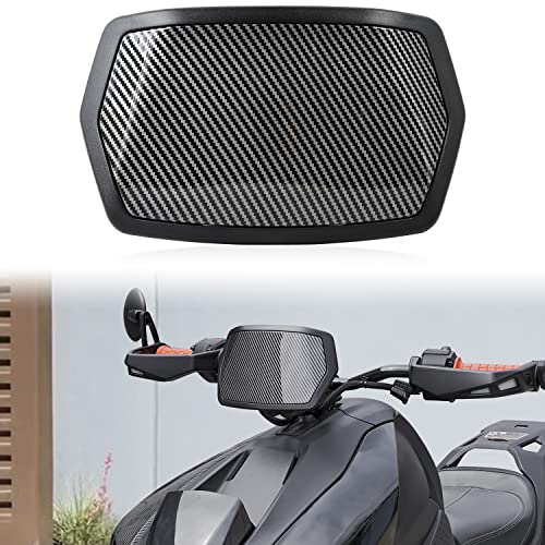 SAUTVS Carbon Fiber Pattern Plastic Gauge Spoiler Kit for Can-Am Ryker 600 900 Sport Rally All Models Accessories, Replace #219400818 - Image 1