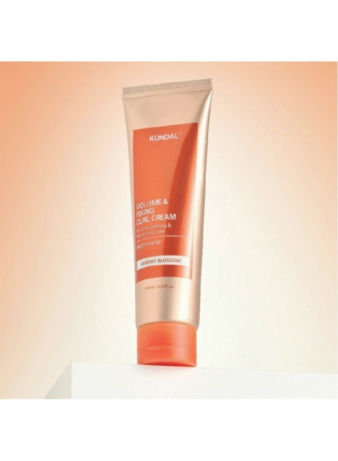 Kundal Volume & Fixing Curl Cream - Cherry Blossom 130ml - Image 4