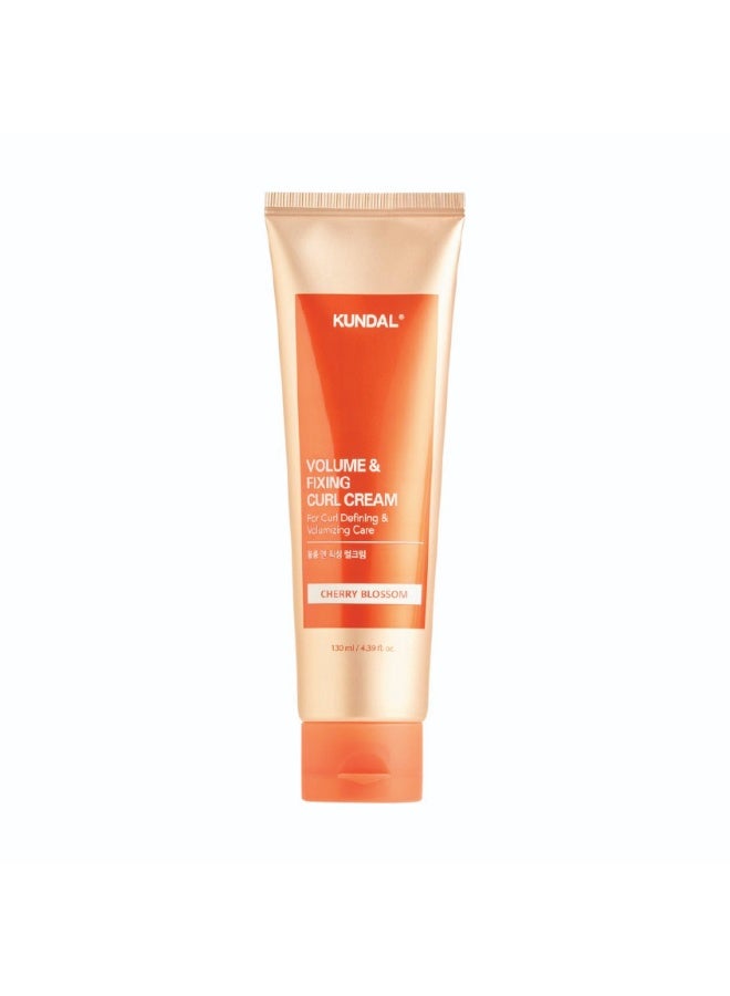 Kundal Volume & Fixing Curl Cream - Cherry Blossom 130ml - Image 1