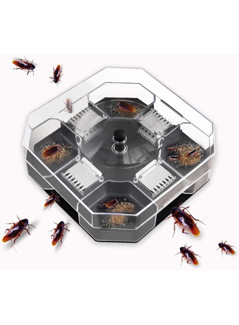 Automatic Reusable Cockroach Trap Box Bug Bait Catcher - Image 3