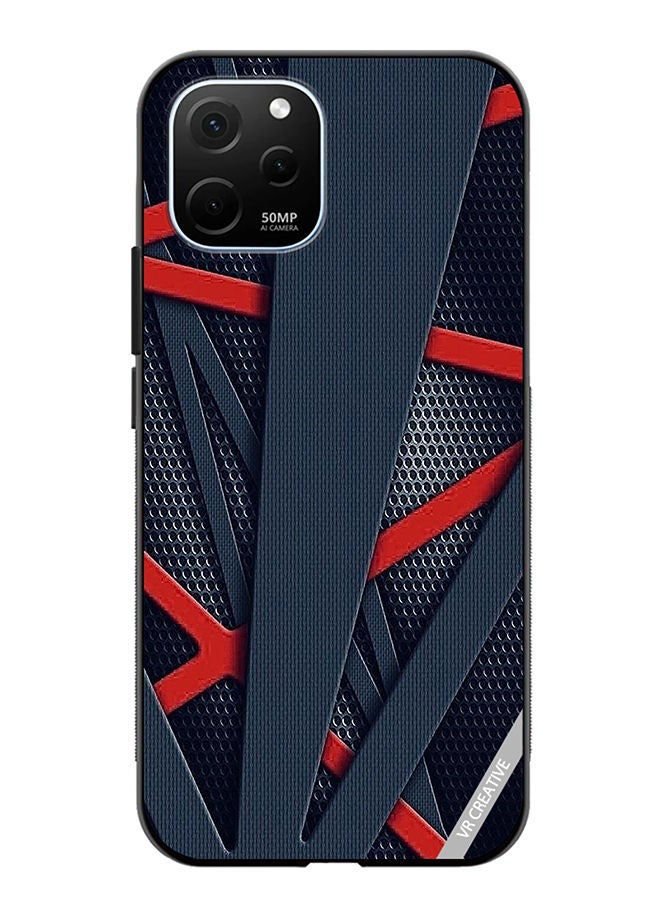 VR CREATIVE Protective Case Cover For Huawei Enjoy 50z Abstract Design Multicolour - Image 1
