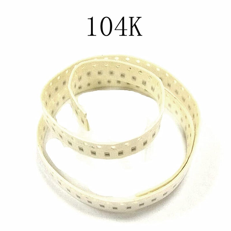 klarako 100pcs SMD 0805 Ceramic Chip Capacitors klarako0.1UF 100NF Value 50V X7R 104K - Image 2