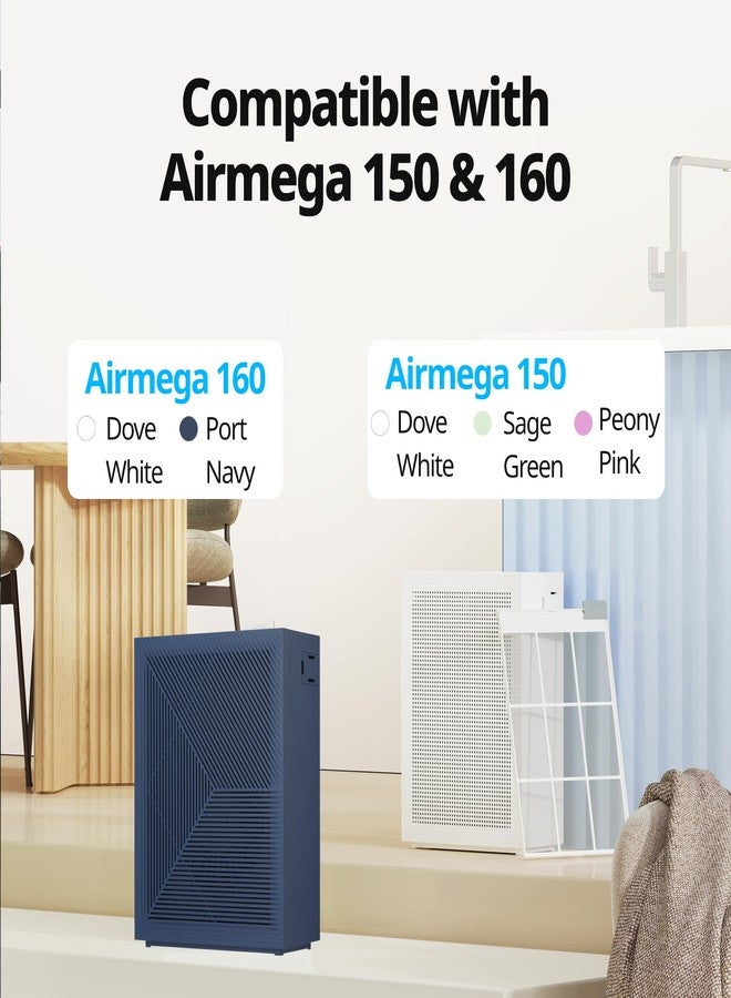 Coway Airmega 150 Genuine Air Purifier Replacement Filter Set, HEPA Filter and Active Carbon Filter, AP-1019C-FP - Image 2