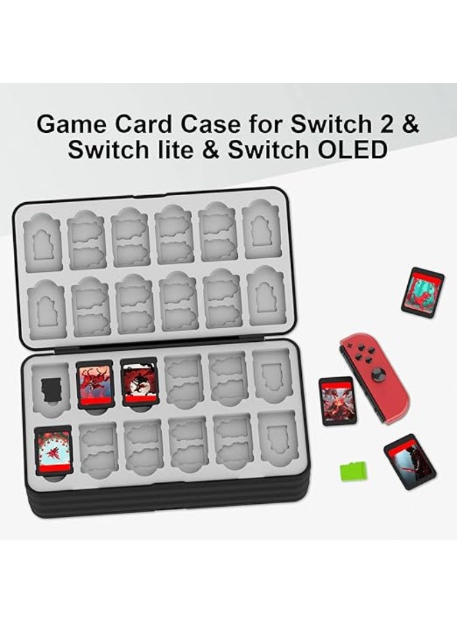 64 Game Holder Cartridge Compatible for Switch Game Cards , Compact & Portable Game Storage Box  - Image 5