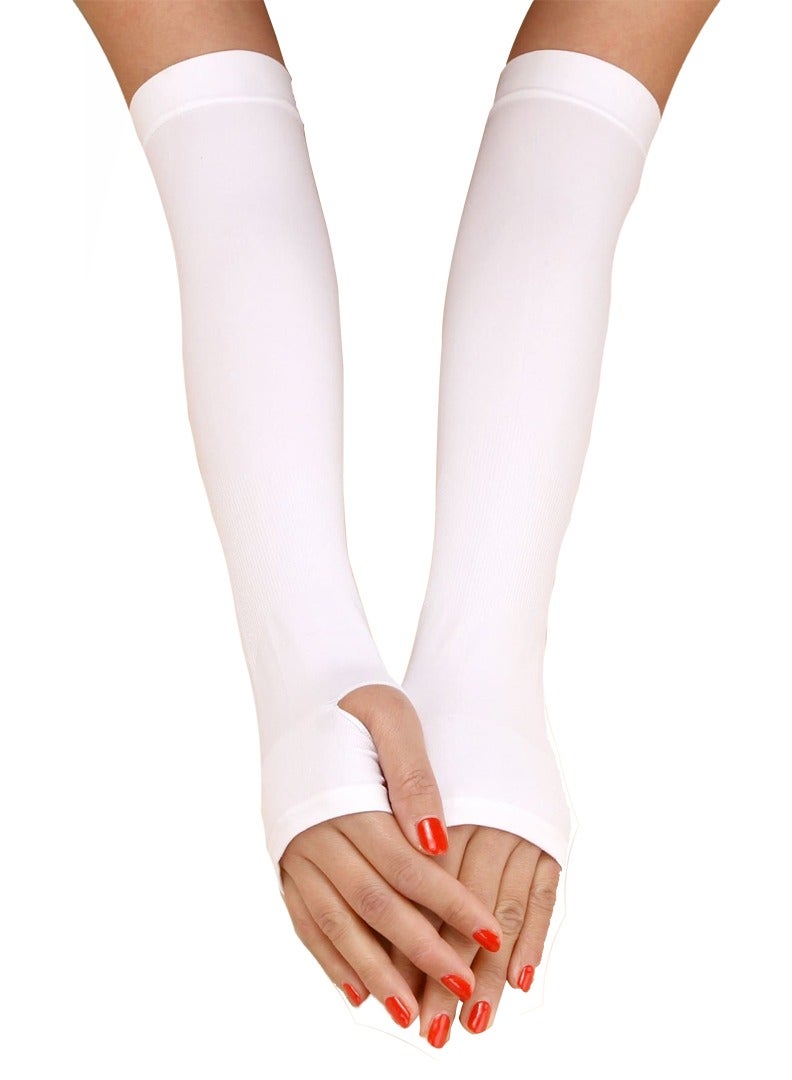 SILVY One finger sleeves white