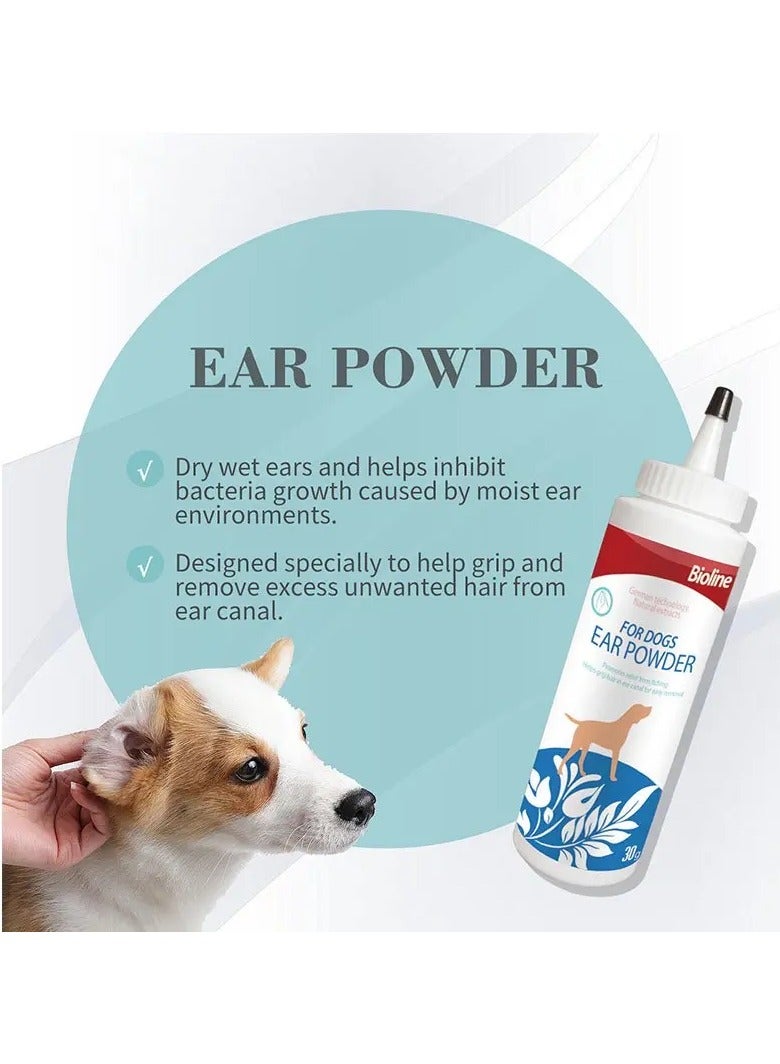 Bioline بودرة الأذن للكلاب 30 جرام - Image 2