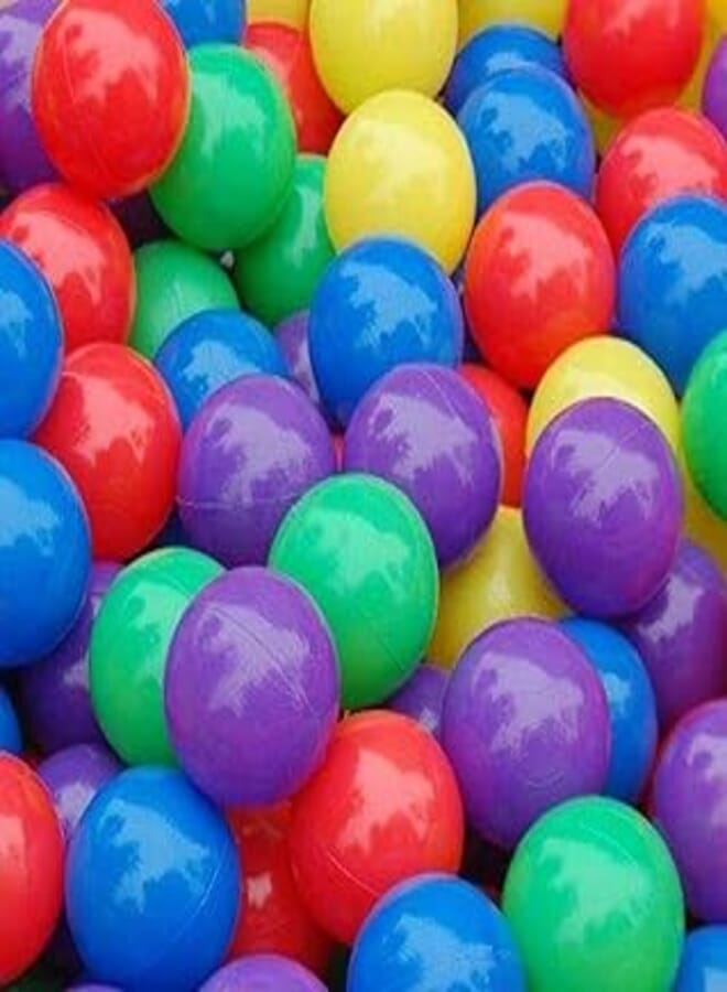 Crazy Cart Colorful Soft Plastic Ocean Fun Balls for Baby Kids