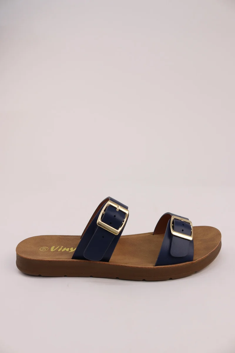Viny VINY Women's Everyday Comfort Flat Sandals | Soft Lightweight Casual Walking Sandals for Daily Wear, Beach, Poolside, Casual Outings, Outdoor Activities, Travel & All-Day Comfort | Available in 8 Colors