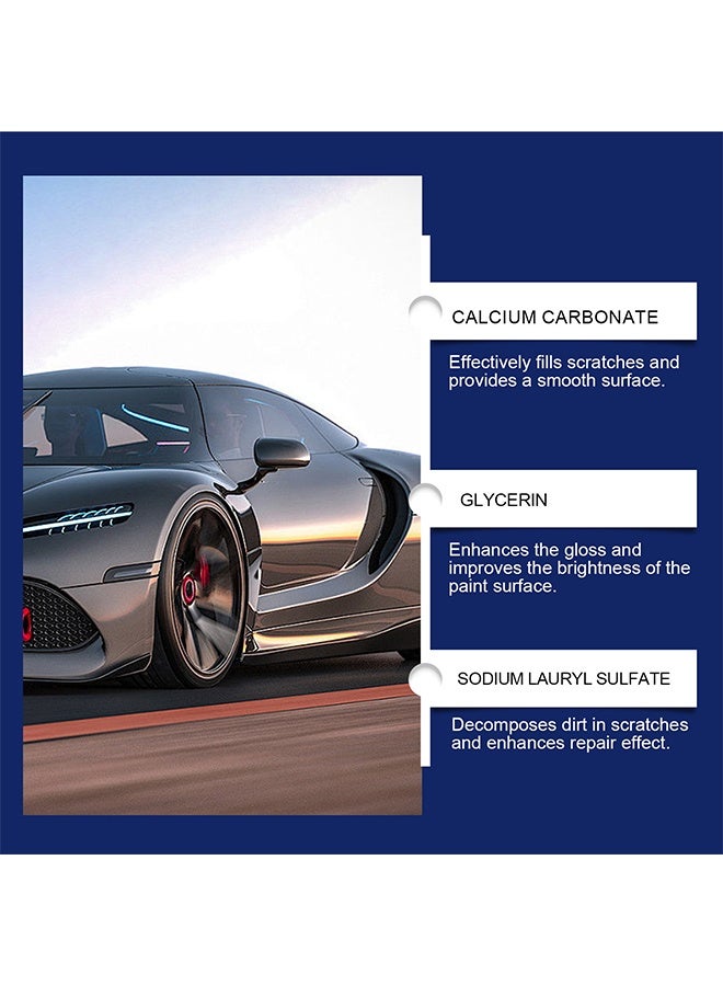 Homonth Car Scratch Remover, Car Body Compound, Scratch Removal Kit, Polishing Paste for Repairing Small Paint Scratches, Marks, Water Spots, Swirls, Blemishes 80G - Image 5