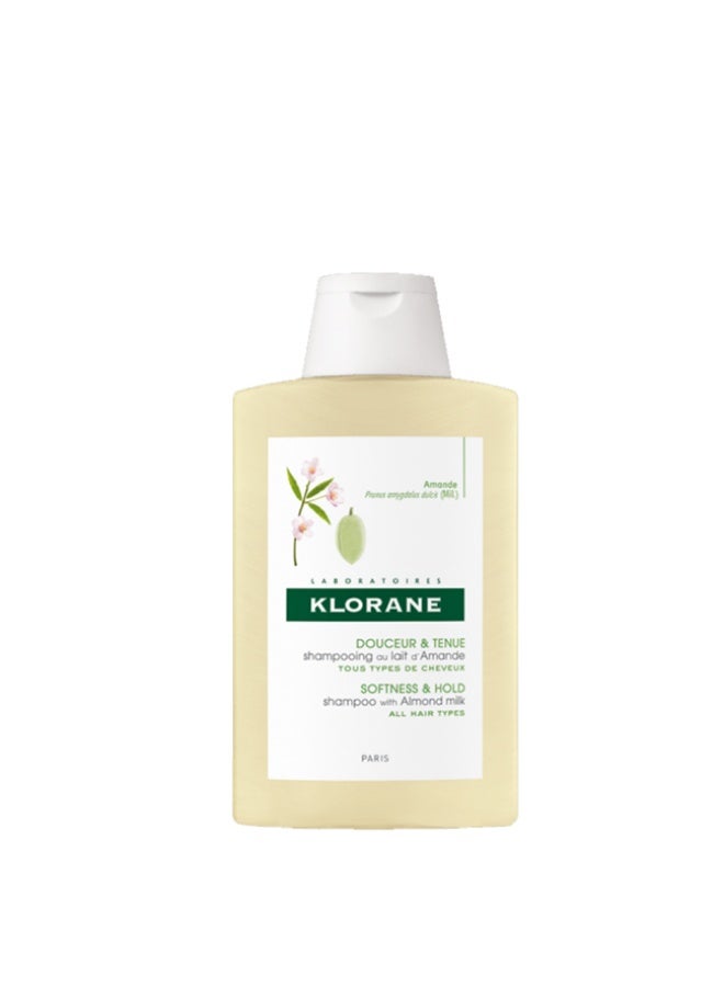 Klorane Softness and Hold Shampoo With Almond Milk 200ml - Image 1