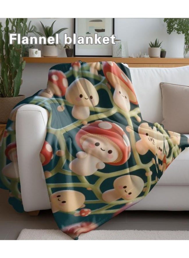 general Baby and children's cartoon flannel thin blanket (warm and comfortable, suitable for sleep, game use) 70cm*100cm - Image 1