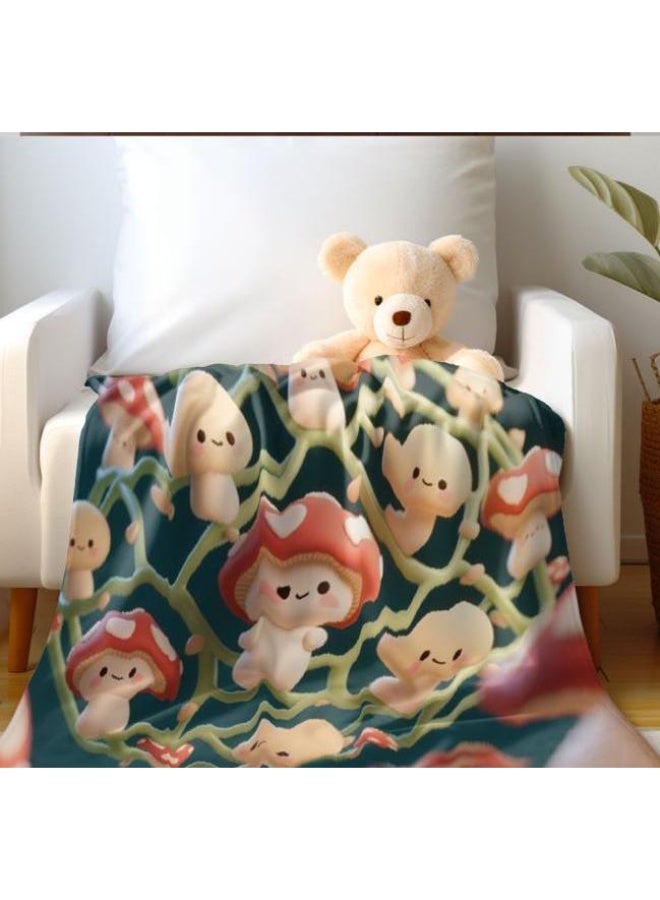 general Baby and children's cartoon flannel thin blanket (warm and comfortable, suitable for sleep, game use) 70cm*100cm - Image 5