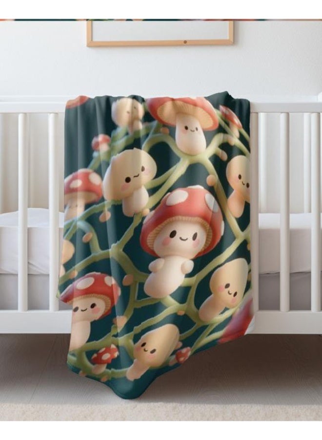 general Baby and children's cartoon flannel thin blanket (warm and comfortable, suitable for sleep, game use) 70cm*100cm - Image 4