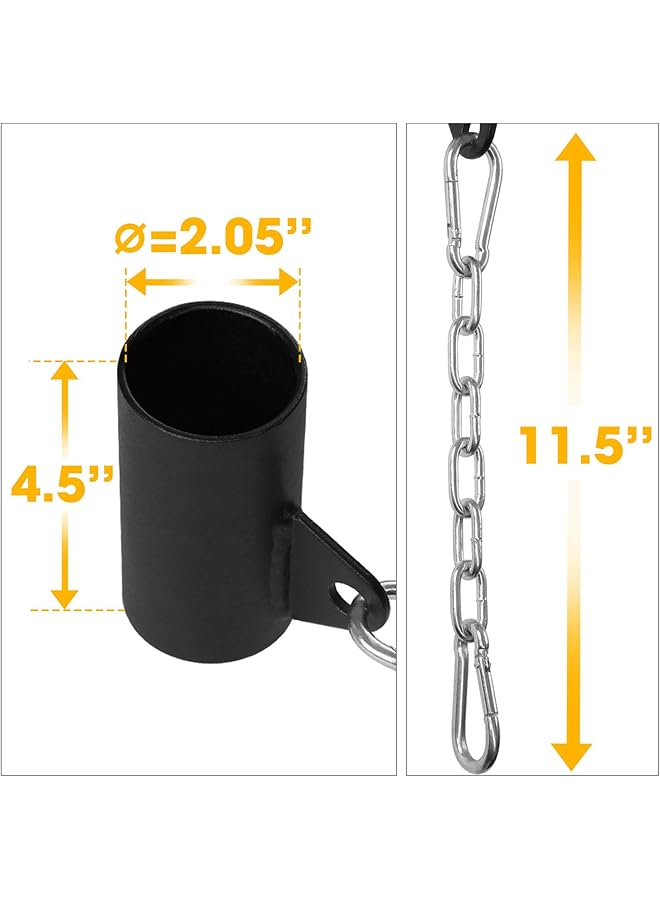 T Bar Row Platform, Landmine Attachment For Barbell Fits 1” Standard Bar & 2” Olympic Bar, Landmine Handle T Row