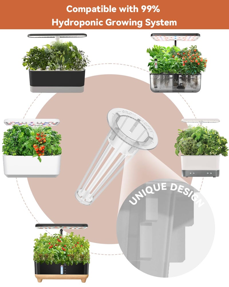 LYKOCLEAN Fruits Seed Pod Kit for AeroGarden, Ahopegarden, iDoo, GARDENCUBE, MUFGA with Strawberry, Cucumber, Red/Golden Cherry Tomato, Compatible with All Indoor Hydroponics Growing System, 8-Pod - Image 4
