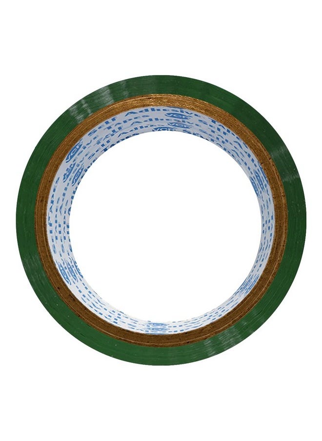 VCR Green Color Tape 50 Meters In Length 24Mm 1" Width 02 Rolls Per Pack Bopp Self Adhesive Tape For Arts And Craft Use Box Packing Office And Home Use  - Image 5