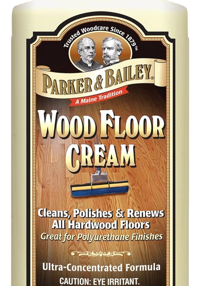 Parker & Bailey Wood Floor Cream - 16oz for Cleaning and Polishing Hardwood Floors - Image 1