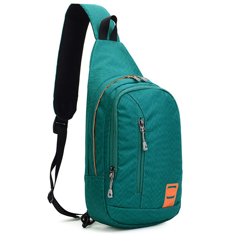 Peicees Small Sling Backpack Waterproof Unisex Shoulder Bag Chest Crossbody Daypack - Image 1