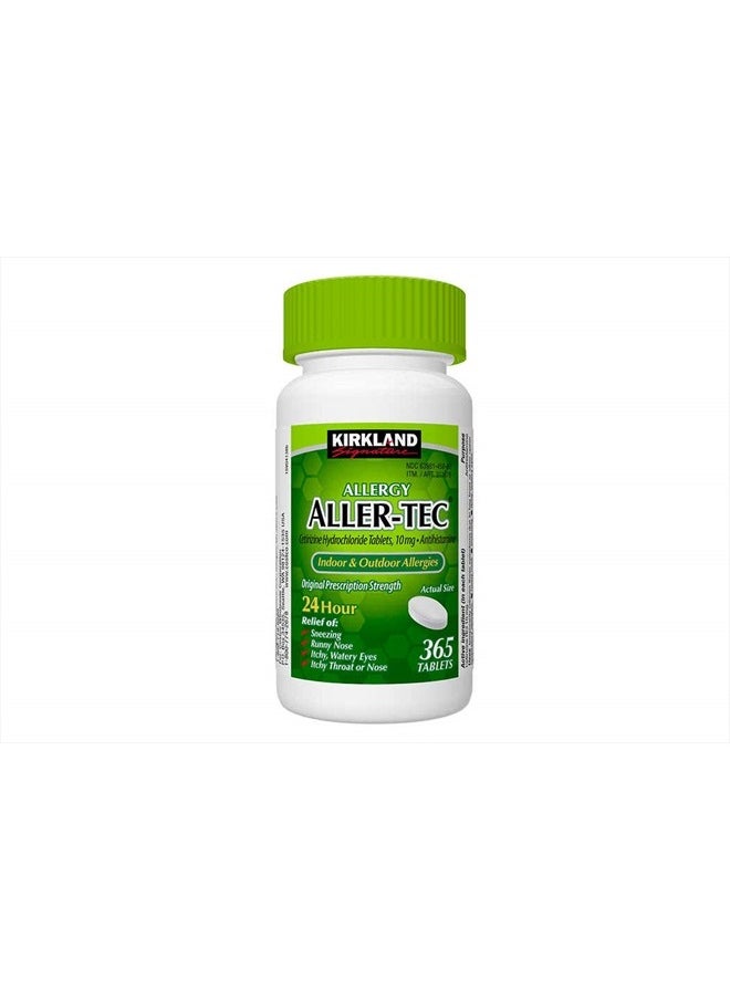 Kirkland - Kirkland Signature Aller-Tec Cetirizine Hydrochloride Tablets, 10 mg, 365 Count - Image 1