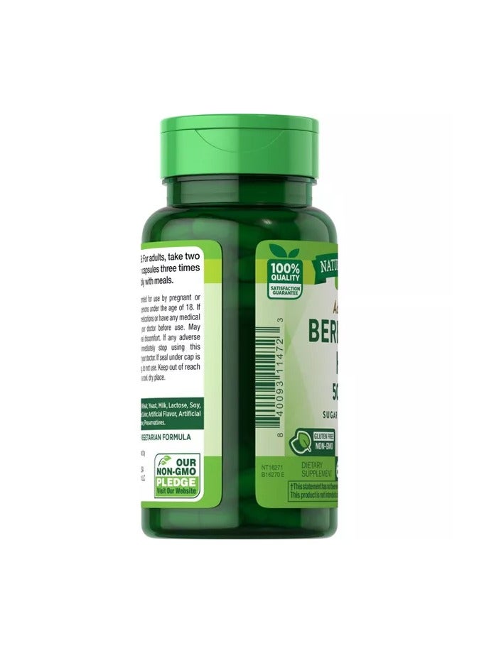 Nature's Truth مكمل Nature's Truth Berberine HCI 500 ملغ | 60 كبسولة - Image 5