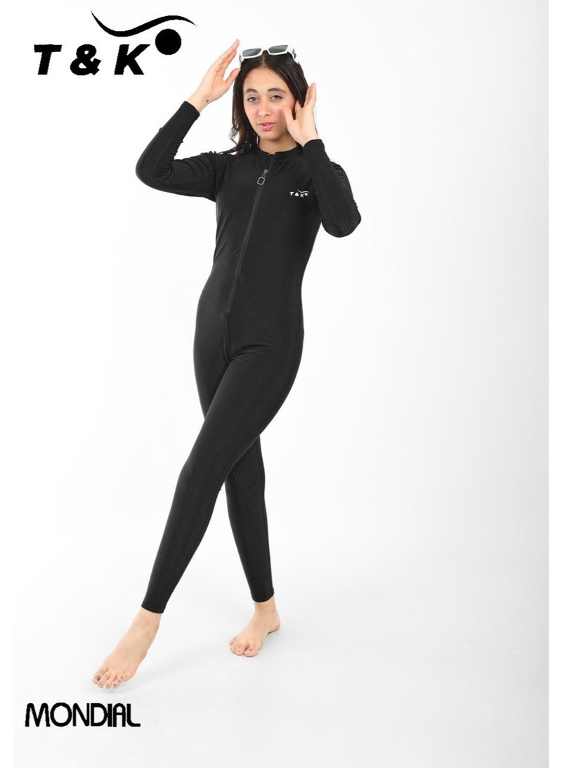 Tk Women's one-piece carbon swimsuit