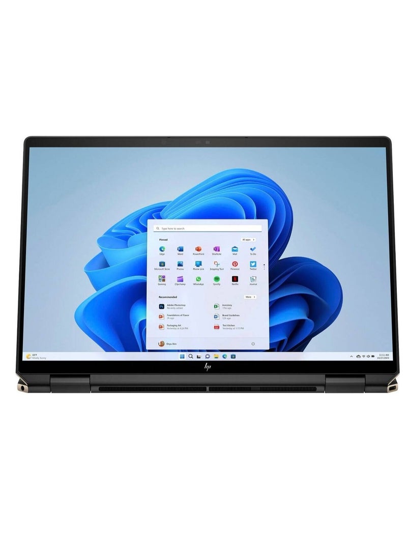 HP كمبيوتر محمول Spectre x360 2 في 1 بشاشة مقاس 14 بوصة ومعالج Core Ultra 7 155H وذاكرة وصول عشوائي 16 جيجابايت ومحرك أقراص SSD سعة 1 تيرابايت وبطاقة رسومات Intel Arc وWindows 11 - Image 3