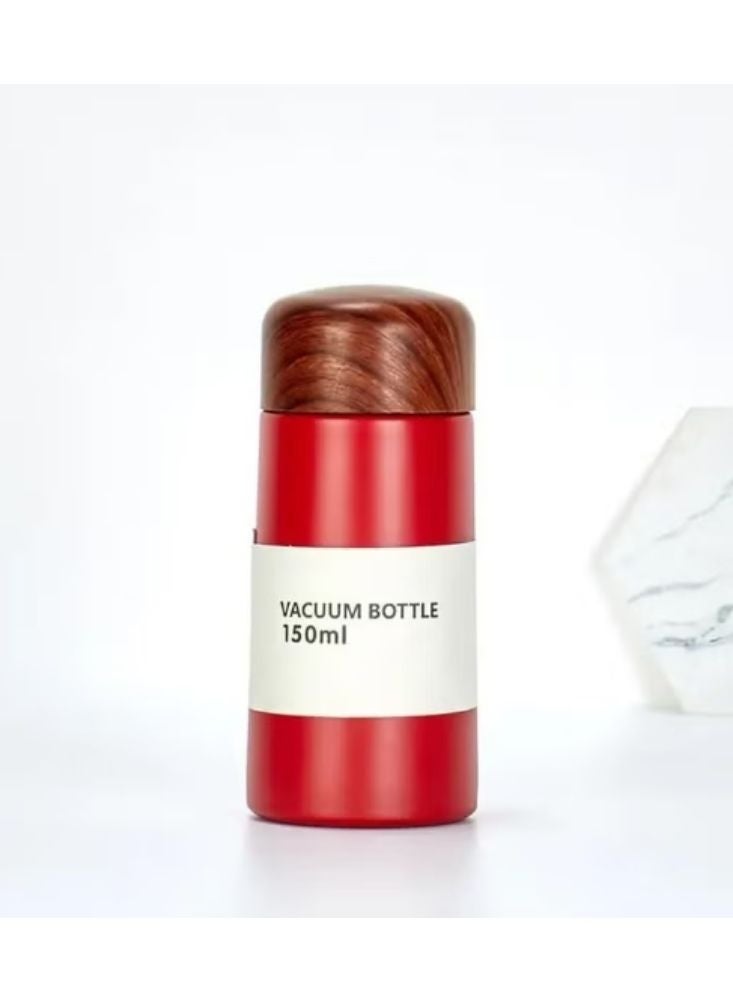 بريميم زجاجة معزولة بالفراغ حمراء سعة ١٥٠ مل - Image 1